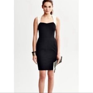 Banana Republic Sloan Dress Black and White